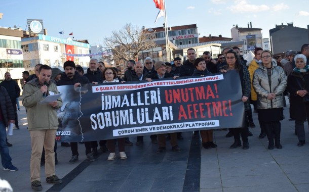 6 Şubat'ta alanlardaydık.